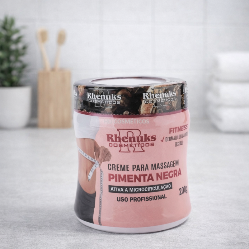 Gel Pimenta Negra Anti Celulite